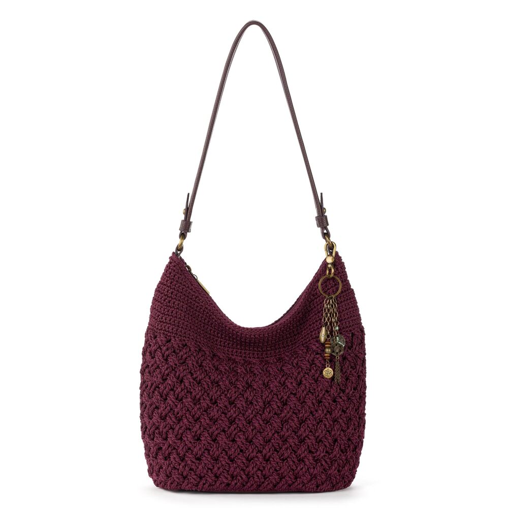 2328 Sequoia Hobo Bag Hand Crochet Large Purse for Everyday & Travel